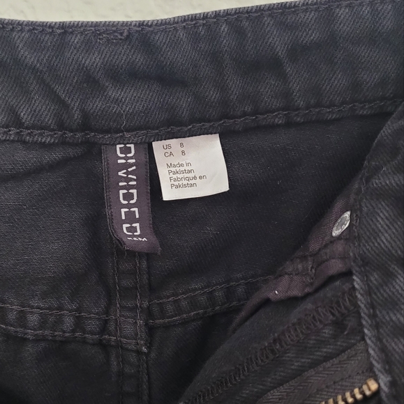 New Black Jean Skirt - Picture 3 of 4